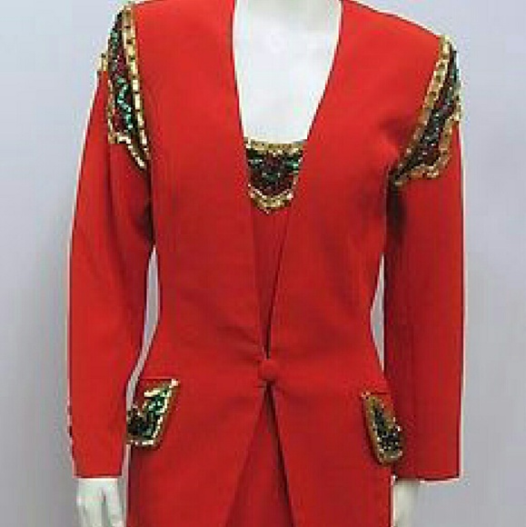 SOLD Authentic 2 piece Fabrice Silhouette suit - Picture 2 of 4