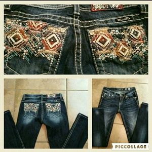 NWOT-GIRLS MissMe skinny jeans.  Size 14