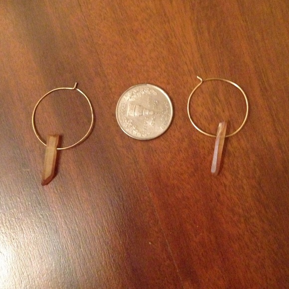 Crystal Hoops - Picture 3 of 3