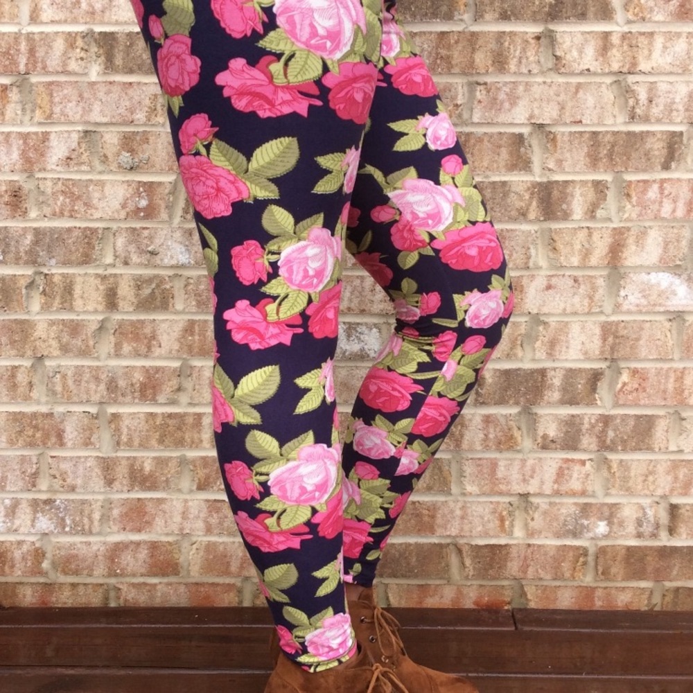 Child Of Serendipity Floral pattern leggings