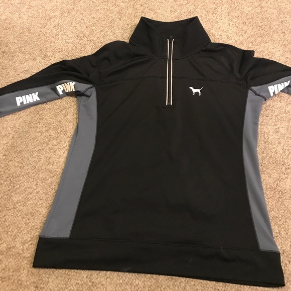 PINK the ultimate yoga half zip