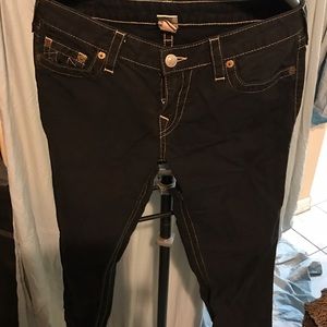 True Religion cotton/linen pants