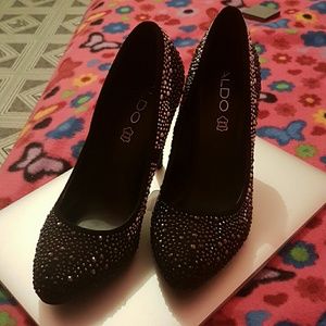 Aldo black heels
