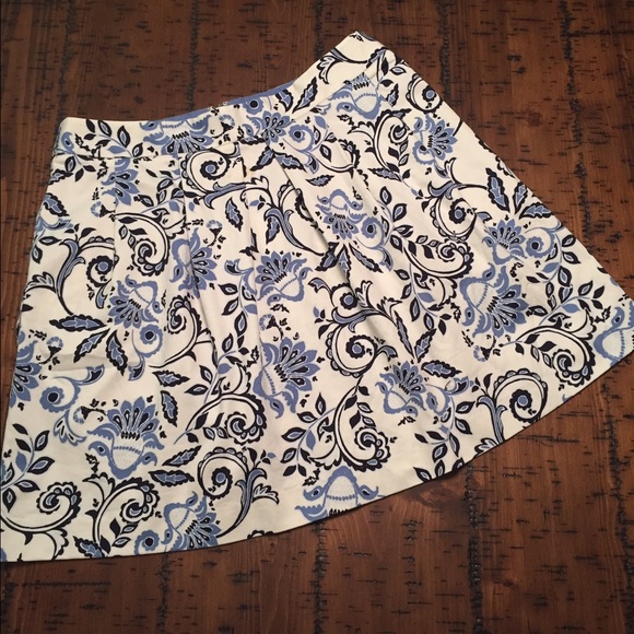 LOFT Floral skirt