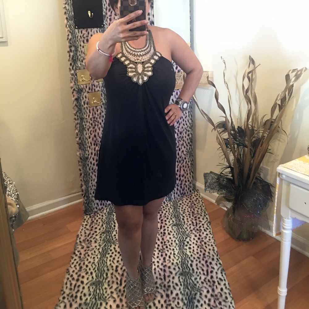 Mini dress.