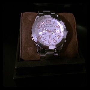 Silver Michael Kors watch