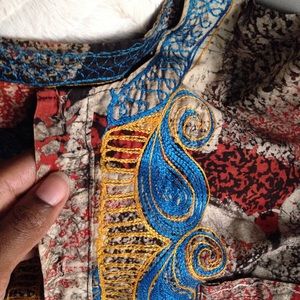 ❌SOLD!!!❌ MULTI-TEXTILE TUNIC/SHIFT DRESS