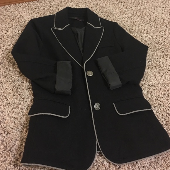 NWOT Sashimi Silver Button Blazer S