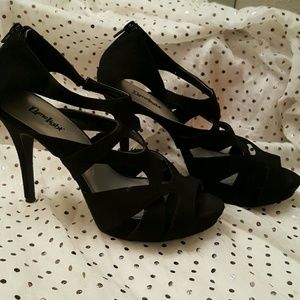 Limelight black heels