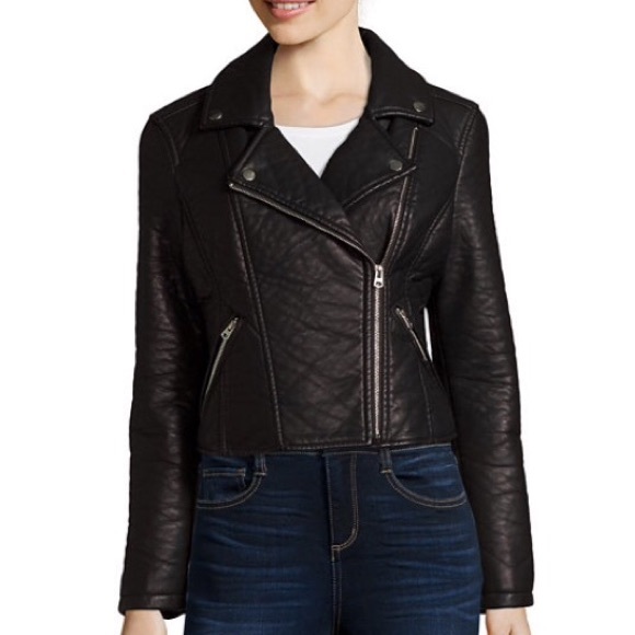 Belle Sky Jackets & Blazers - Faux leather  Moto jacket