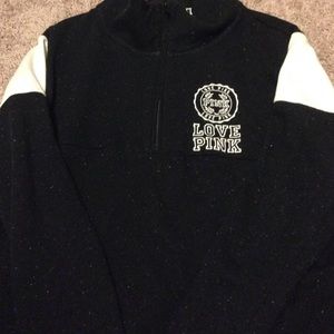 NWOT Women's Victoria's Secret Quarter Zip Up