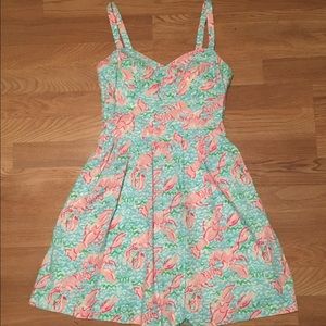 NWT Lilly Pulitzer Lobstah (Lobster) Roll Dress