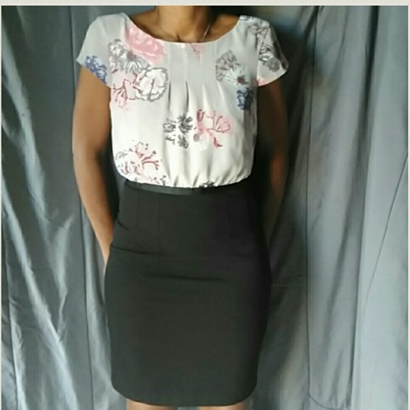 H&M Pencil Skirt and Blouse Skirt Set *Like New*