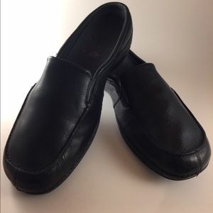 Merrell Black Leather Mules size 9