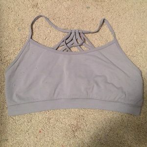 Lavender fabletics sports bra