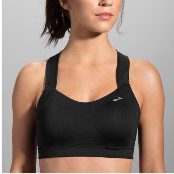 Brooks moving comfort uplift cross back sports bra