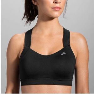 Brooks moving comfort uplift cross back sports bra