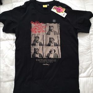NWWT Keith Haring "Pop Art" Graffiti Shirt sz M