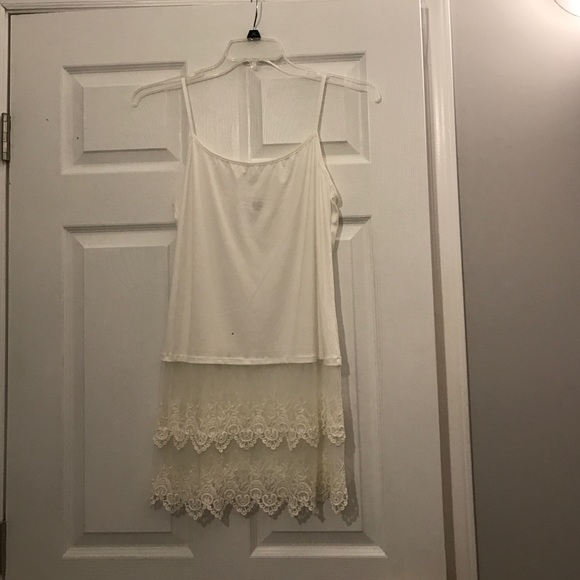Camisole with Lace Bottom