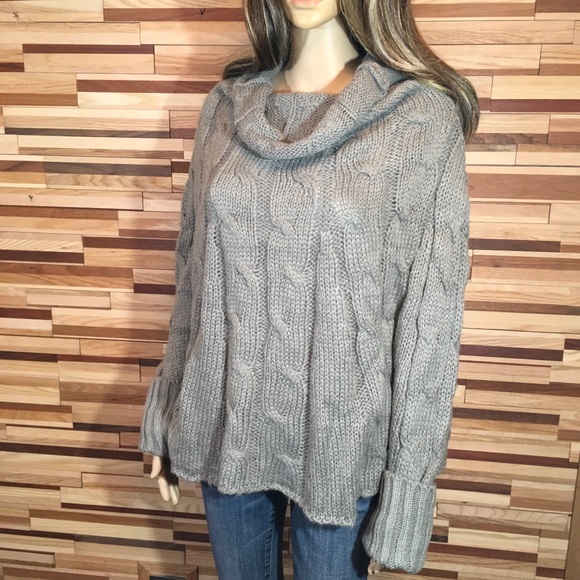 OVERSIZED FUNNEL NECK RAGLAN SLEEVE SOFT 1 LEFT - Picture 5 of 9