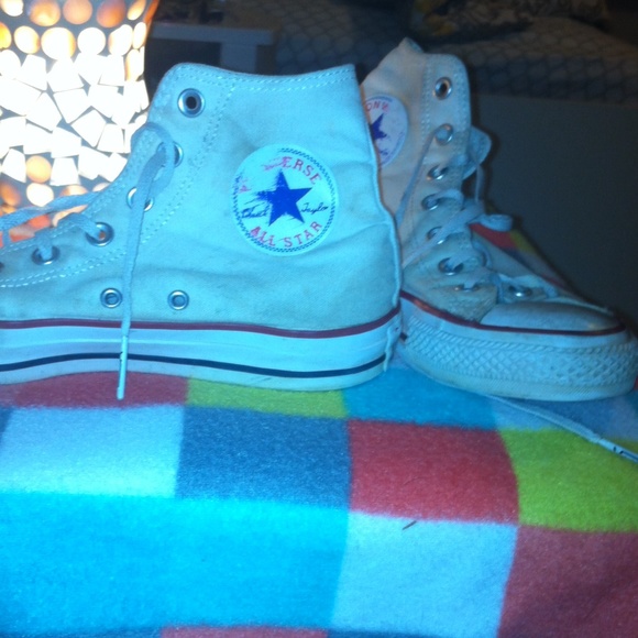 White high top converse