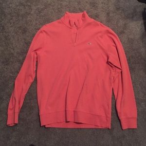 Pink Vineyard Vines 1/4 Zip