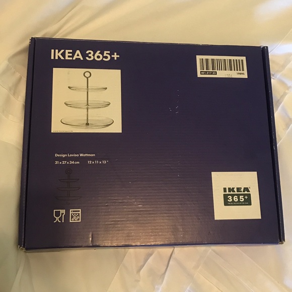 SOLD MERCARI IKEA 3 tier glass tray - Picture 2 of 2