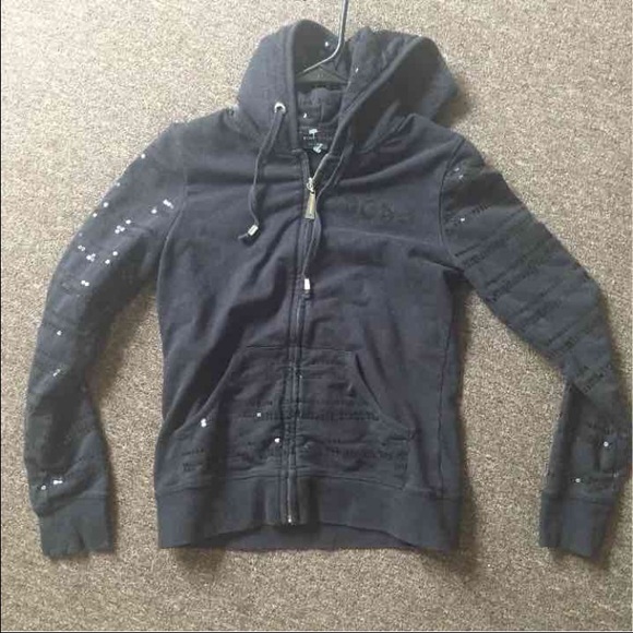 BCBG Hoodie with Sequins