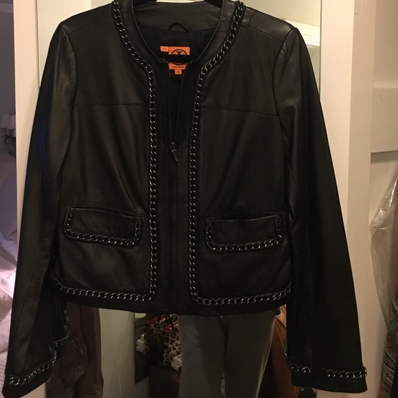 Tory Burch leather jacket