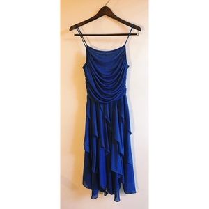 {New Leaf} | Vintage 1970's Blue Disco Dress