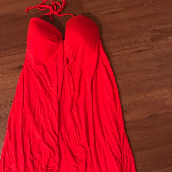 Red dress
