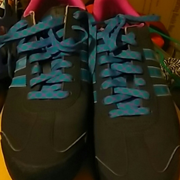 Blue Adidas Samoa