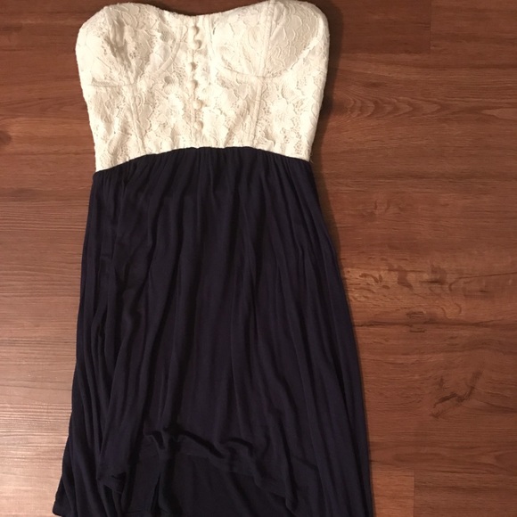 Black and white dress