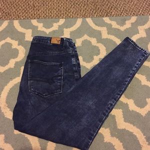 American Eagle sky high jegging