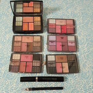 Interchangeable makeup palettes