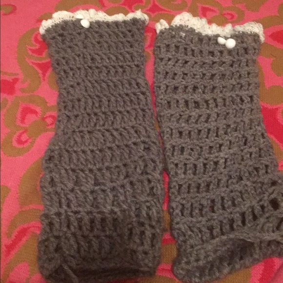Homemade leg warmers