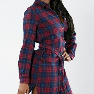 Plaid Dress - My Kind of Night Dress