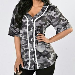 Fashion Nova - Camo Game on Tunic