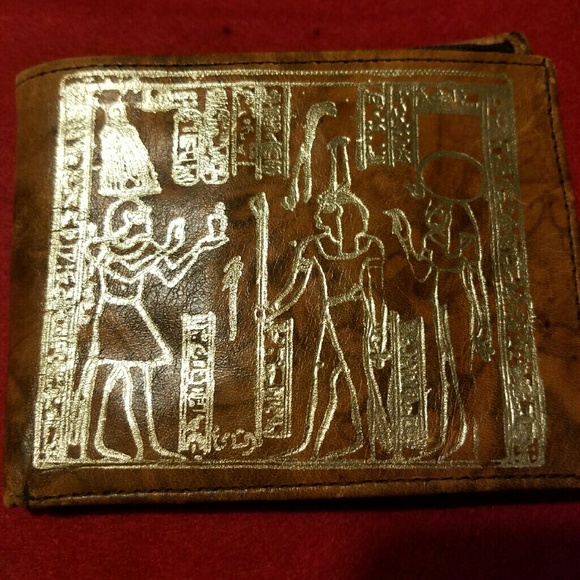 Egyptian Leather Wallet