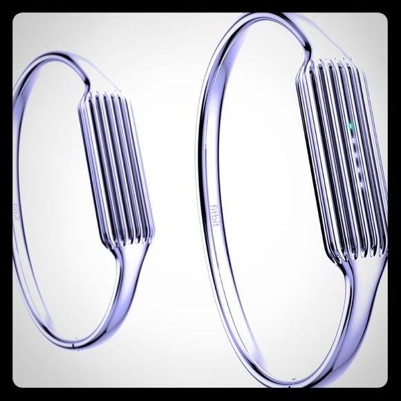 SOLD NWT!! Fitbit Flex 2 Silver Bangle Size Small