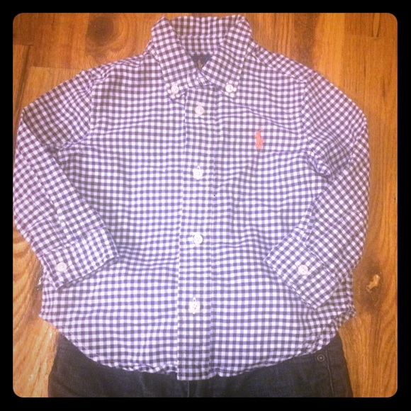 Polo button down shirt