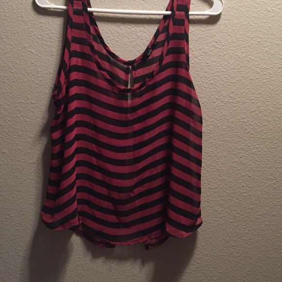 Open back top