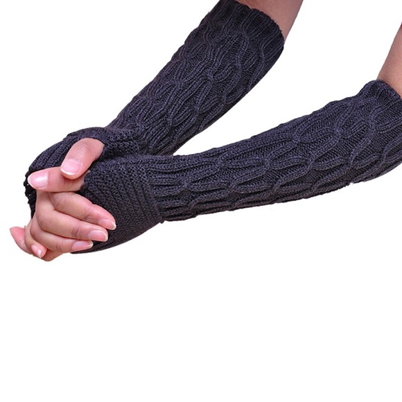 Purple Wrist Arm Warmer - Picture 3 of 4
