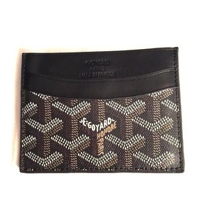 NEW GOYARD CARDHOLDER with dust bag and box