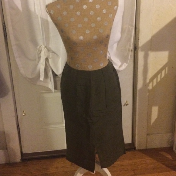 Paris Green Skirt