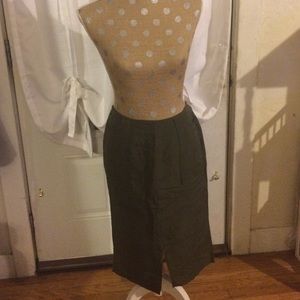 Paris Green Skirt