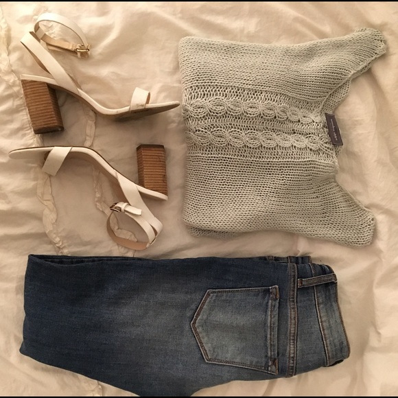 HP💕 Grey Cable Knit Sweater | Wooden Ships ⚓️