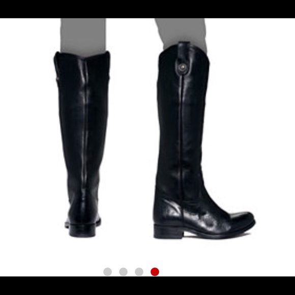 Frye Melissa button boots 8.5 black leather