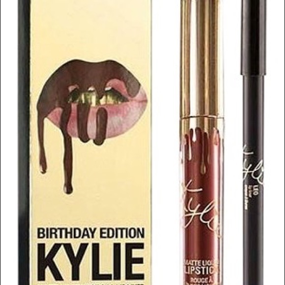 Kylie Leo birthday addition matte 💄 and liner