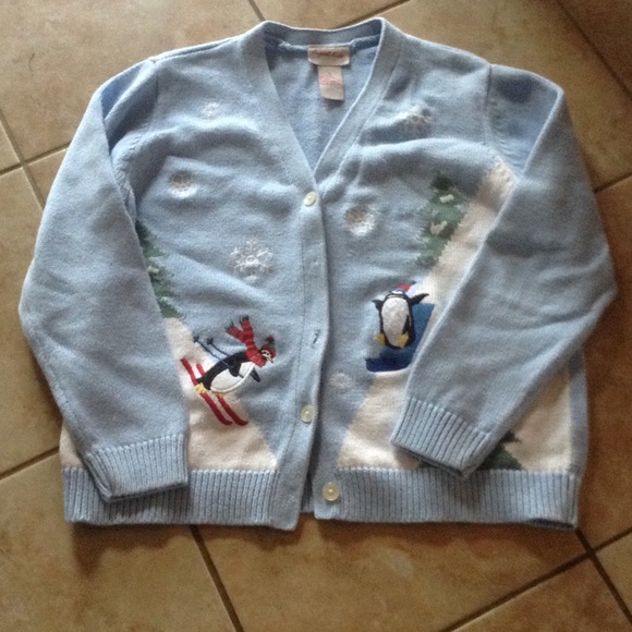 "Ugly" Christmas cardigan.